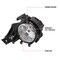 Spec-D Tuning Subaru Impreza Fog Lights With Clear Lens 08-11 LF-WRX08COEM-HZ - alternate 5